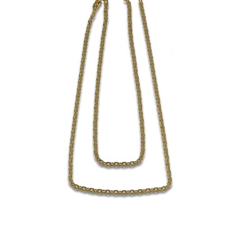 CADENA TIPO ROLO DE ORO AMARILLO