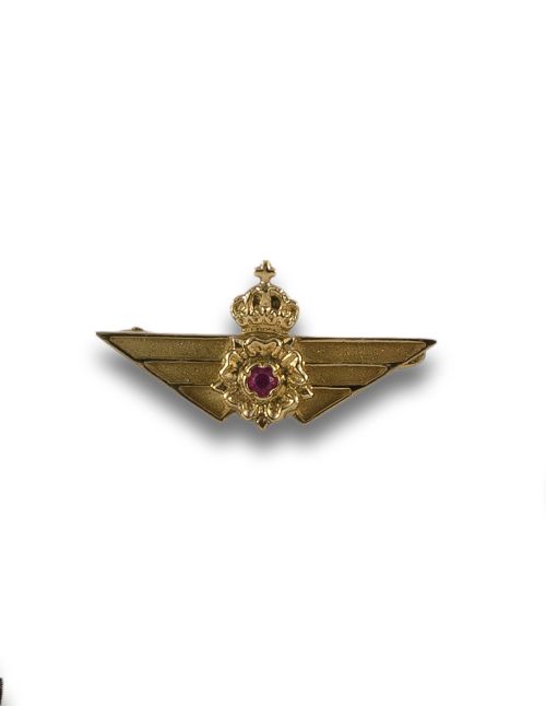 PIN "ROKISKI" DEL EJERCITO DEL AIRE ESPAÑOL EN ORO