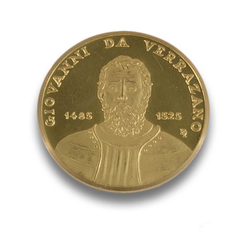 MEDALLA CONMEMORATIVA DE 22K