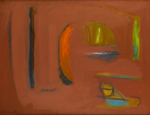 ALBERT RAFOLS CASAMADA, “Nocturn veneciá”, 1996, Óleo sobre