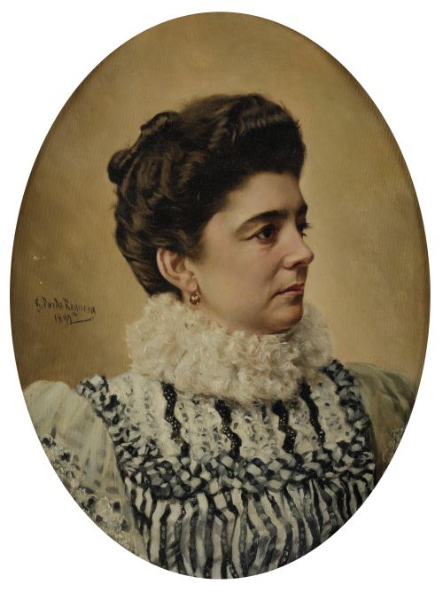 GUMERSINDO PARDO REGUERA, "Retrato de Juana Díaz Villar", 1