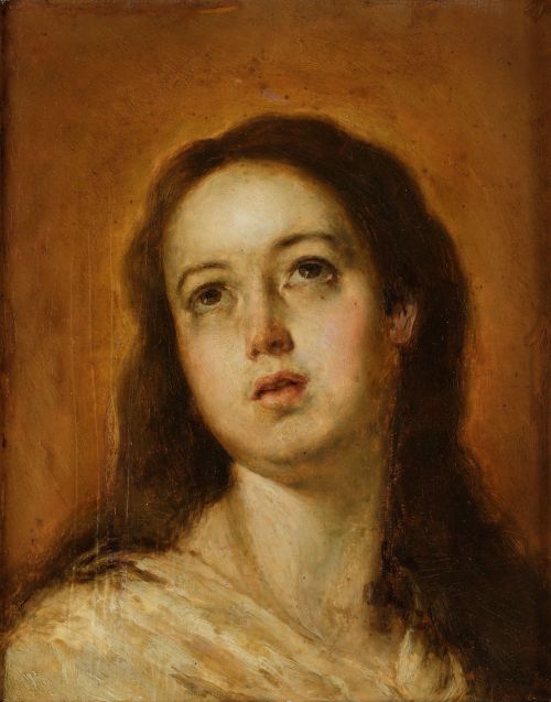 ESCUELA ESPAÑOLA, "Inmaculada Concepción", Óleo sobre tabla