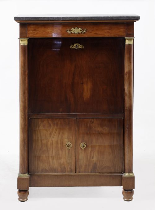 Buró “à abattant” imperio, Francia, c.1800