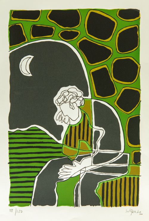 PEDRO SOBRADO, "Homenaje a García Lorca", Doce serígrafias