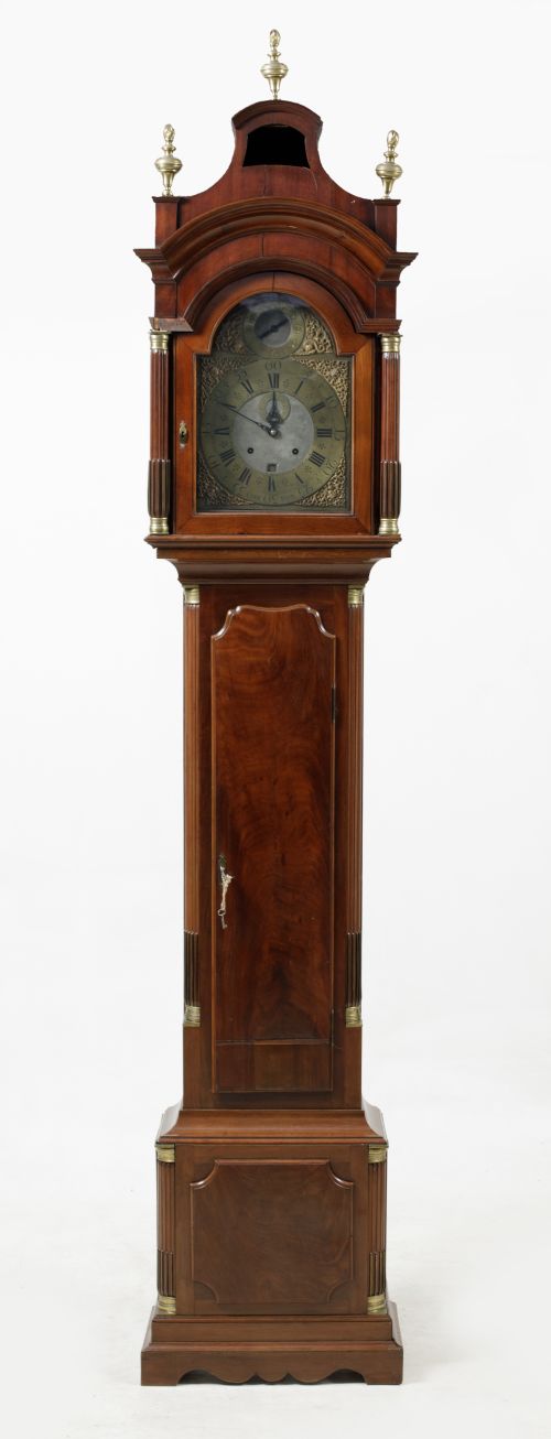Reloj de caja alta Jorge III, John Crucifix, Londres, Ingla