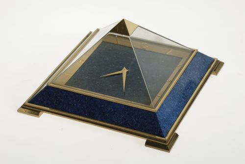 Reloj de mesa pirámide Jaeger Lecoultre, años 60