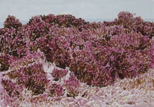 FRANCISCO  LOZANO SANCHÍS, "Paisaje", 1973, Técnica mixta s
