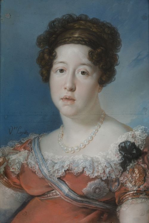 VICENTE LÓPEZ PORTAÑA, "María Isabel de Braganza, reina de