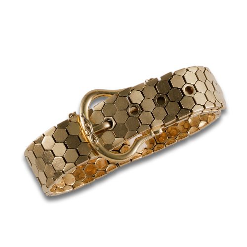 PULSERA VINTAGE GIROD ORO 18 K