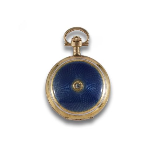 RELOJ SABONETA ORO Y ESMALTE