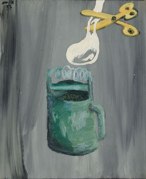 JESÚS MAX, "Reinos (el libro automático)", 1987, Seis óleos