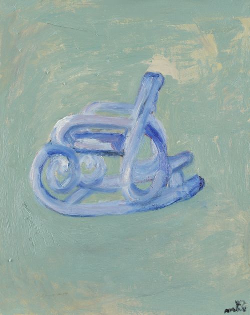 JESÚS MAX, "Reinos (el libro automático)", 1987, Seis óleos