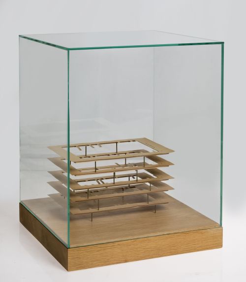 MAR ARZA, "Andamiaje", 2015, Escultura a partir de vacíos d