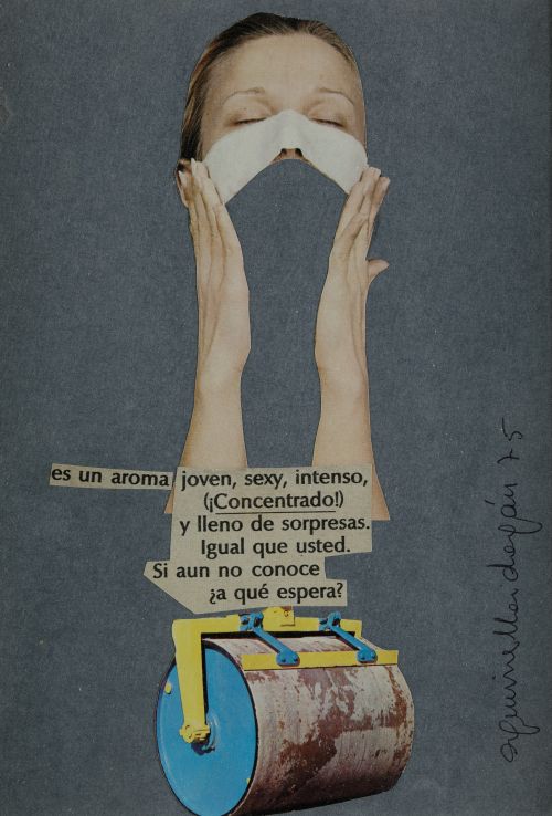 BLANCA AGUIRRE MAIDAGAN, "Sin título", 1975, Collage sobre