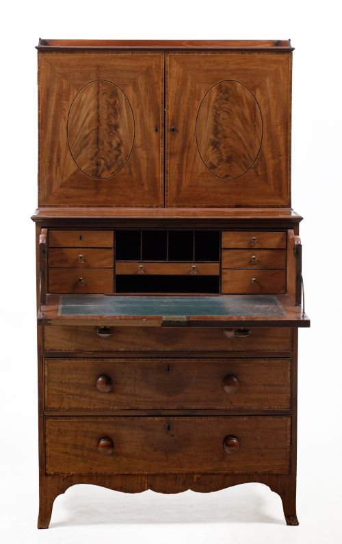 Escritorio eduardino, Inglaterra, c. 1900
