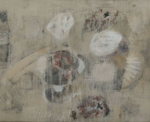 FRANCISCO GUTIÉRREZ COSSÍO "PANCHO COSSÍO", "Bodegón", 1959