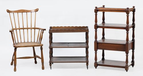 Silla de estilo Windsor posiblemente Estados Unidos, pps. S
