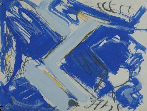 ARTURO GUERRERO BENITO, "Sin título", 1983, Técnica mixta s