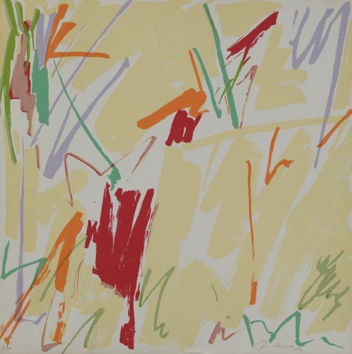 VARIOS AUTORES, "Sin título", 1981-1983, Diez serigrafías s