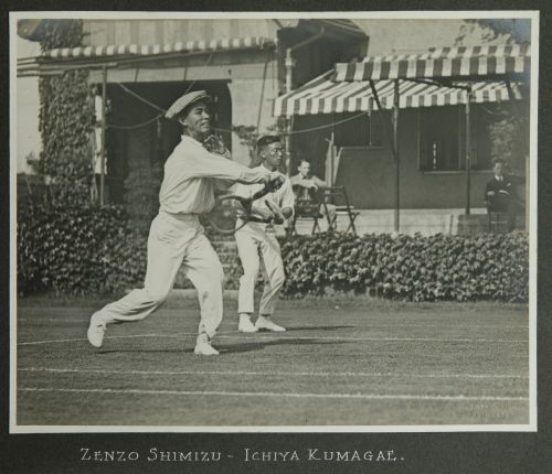 Album de fotografías de la "United States Lawn Tennis Assoc