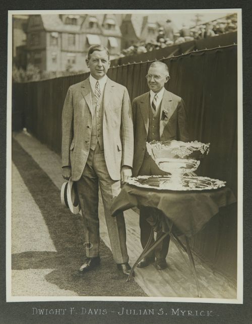 Album de fotografías de la "United States Lawn Tennis Assoc