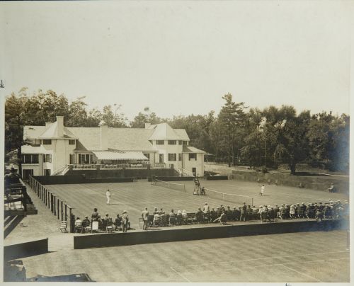 Album de fotografías de la "United States Lawn Tennis Assoc