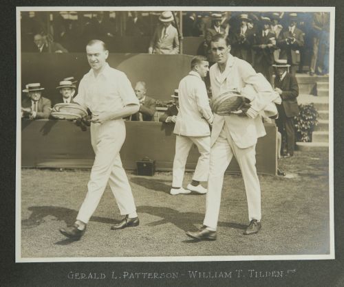 Album de fotografías de la "United States Lawn Tennis Assoc