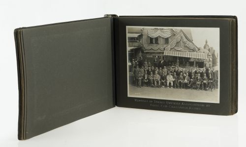 Album de fotografías de la "United States Lawn Tennis Assoc