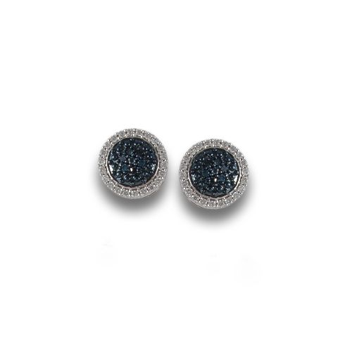 PAREJA DE PENDIENTES CON DIAMANTES