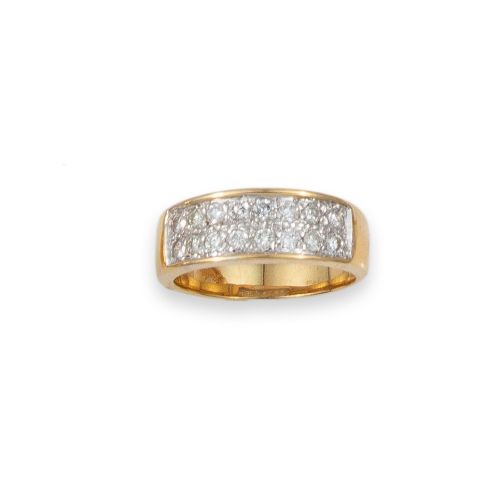 SORTIJA DE ORO CON DIAMANTES