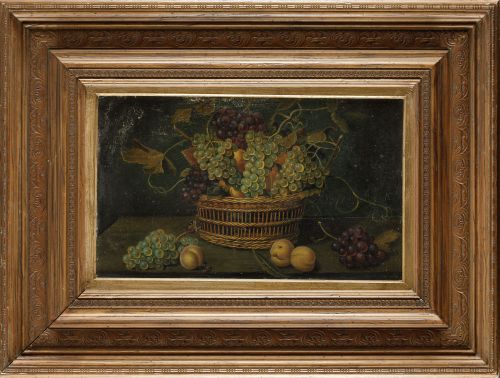 ESTUDIO  CANALS (MIGUEL CANALS), "Bodegón con frutas", Óleo