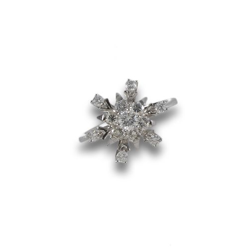 SORTIJA ESTRELLA CON BRILLANTES