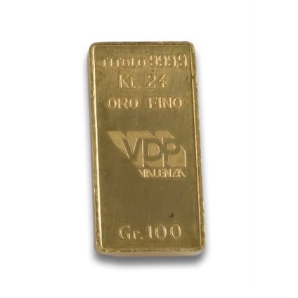 LINGOTE DE ORO PURO DE 100G