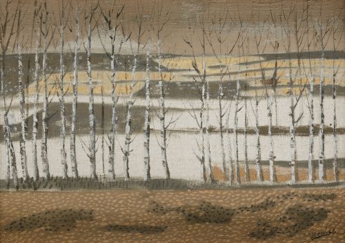 JOSÉ BEULAS RECASENS, "Monflorite (Huesca)", 1983, Óleo sob