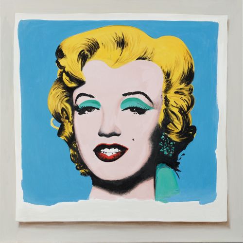 MANUEL  TERÁN, "Tributo a Warhol (seria Tributo a los genio