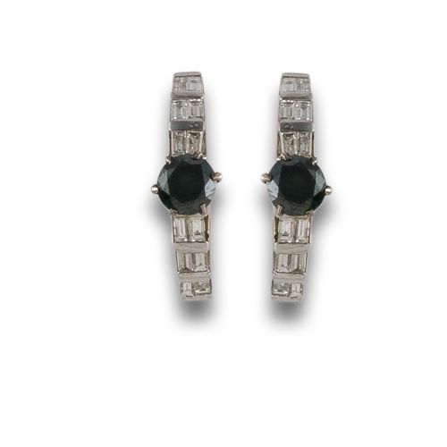 PENDIENTES DE ORO Y DIAMANTES