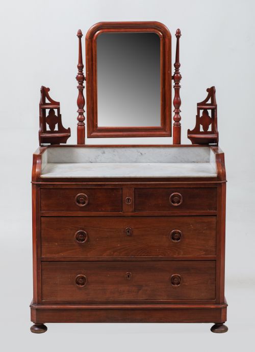 Mueble tocador isabelino, España, ffs. S. XIX