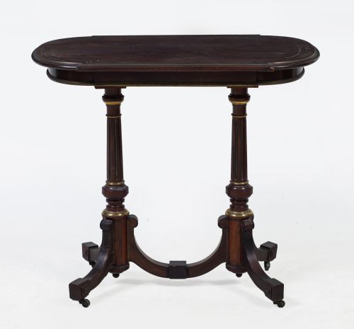 Mesa ovalada Napoleón III, Francia, S. XIX