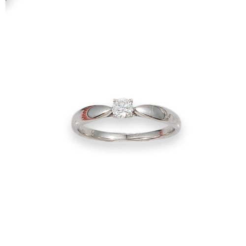 SOLITARIO TIFFANY DE PLATINO Y DIAMANTE