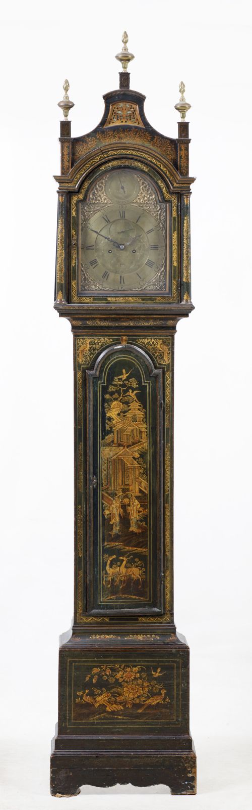 Reloj de caja alta John Rolyat, Inglaterra, S. XVIII-S. XIX