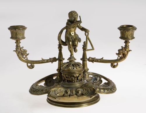 Tintero de estilo Napoleón III, S. XX