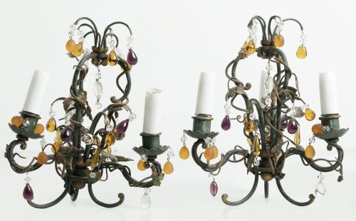 Pareja de girándolas, c. 1970