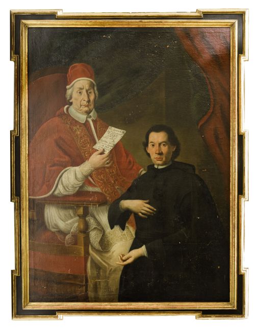 ESCUELA ESPAÑOLA, "Retrato de don José Sánchez Gutiérrez, c