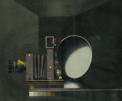 ANDRÉS SEGOVIA, "Sin título", Dos serigrafías sobre papel