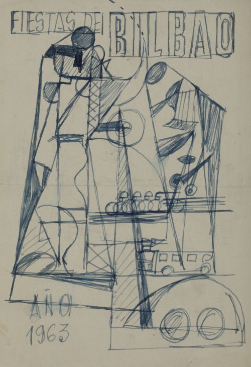 NICOLÁS  MARTÍNEZ ORTIZ DE ZÁRATE, "Fiestas de Bilbao 1963"