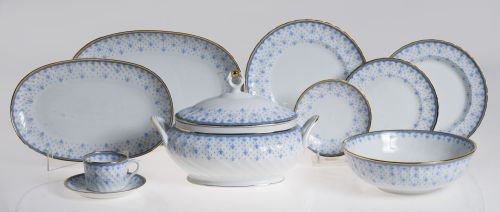 Vajilla de porcelana, manufactura Quinta Nova, Portugal, S.