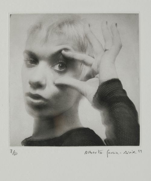 ALBERTO GARCÍA-ALIX, "El velo", 1999, Heliograbado