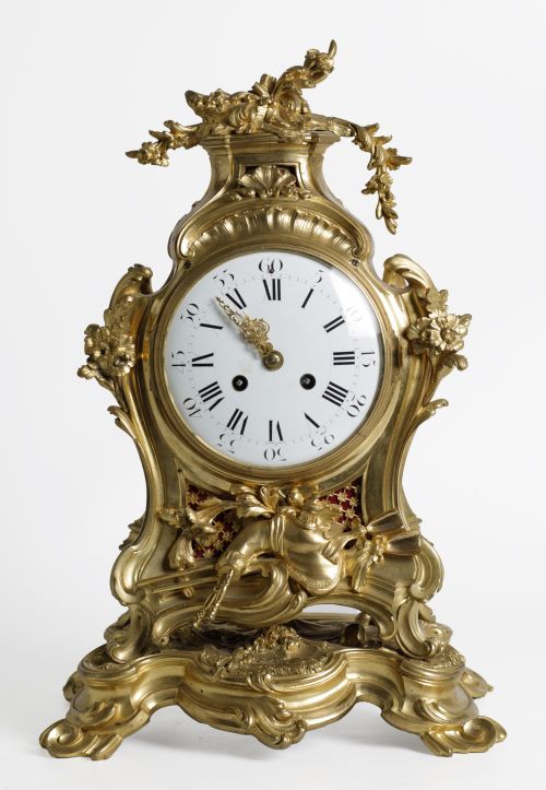 Reloj de estilo Luis XV, Francia, c. 1900