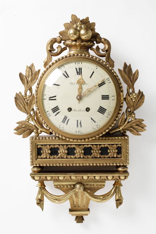 Reloj cartel de estilo Luis XVI, Estocolmo, S. XX
