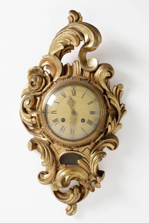 Reloj cartel de estilo Luis XV, S. XX